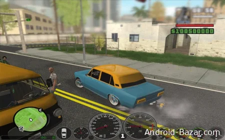 Скачать ГТА Сан Андреас Дагестан 2 на Андроид