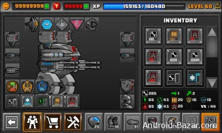 Скачать взломанную Super Mechs