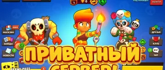 Приватный сервер разработчиков Brawl Stars 55.211