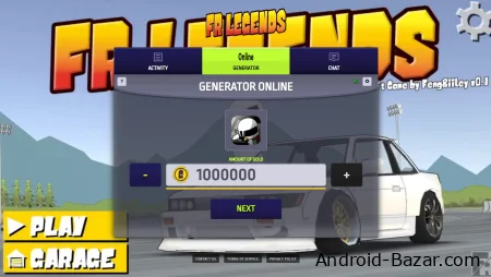 Скачать FR Legends мод