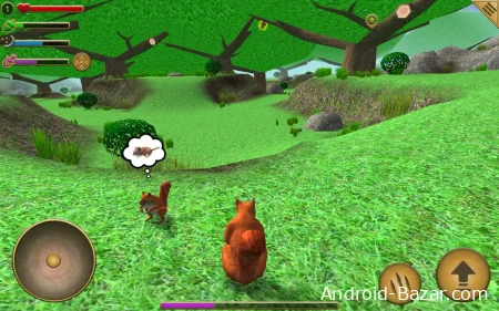 Скачать Squirrel Simulator взлом на Андроид