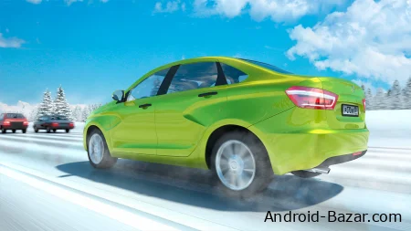 Скачать взломанную игру Driving Zone Russia