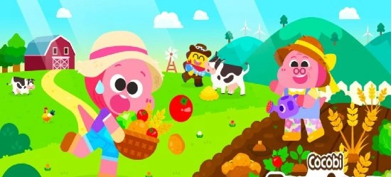 Cocobi Farm Town - Kids Game мод без рекламы