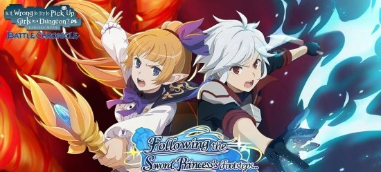 DanMachi BATTLE CHRONICLE: Взломанная версия с усиленными атаками