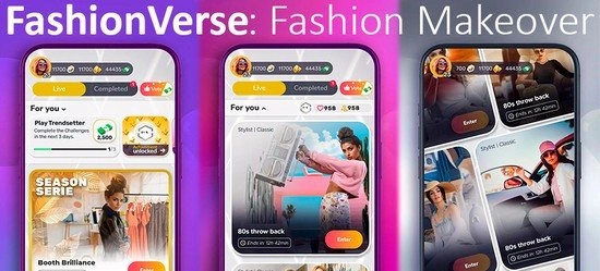 FashionVerse: Fashion Makeover - мир моды на вашем устройстве