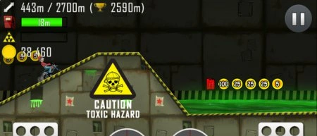 Взломанный Hill Climb Racing