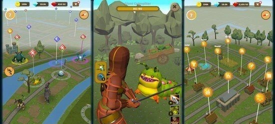 Magic Streets: GPS RPG Go Game - взломанная версия