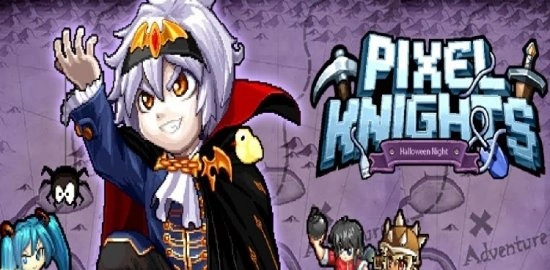 Pixel Knights: Idle RPG - мир пиксельных рыцарей