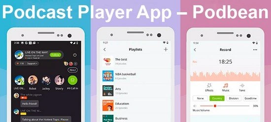 Podcast Player App – Podbean: мир подкастов в вашем кармане