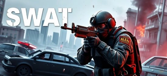 SWAT Shooter Police Action FPS взлом на неограниченные деньги