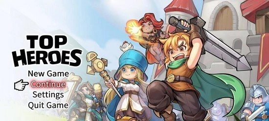 Top Heroes: эпическое приключение с модом на деньги