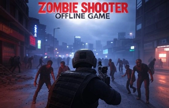 Zombie Shooter Offline Game - взломанная версия с бессмертием