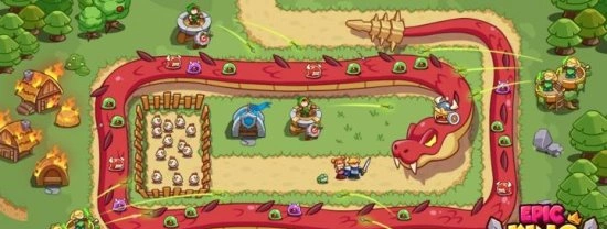 Epic King Heroes: Classic TD - взломанная версия с бессмертием