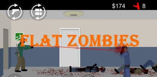 Flat Zombies: Defense & Cleanup - мод на деньги для Android