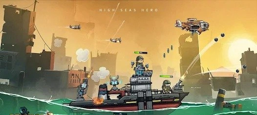 High Seas Hero взломанная версия с ускоренным геймплеем