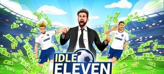 Idle Eleven взлом - футбольный менеджер с бесконечными деньгами
