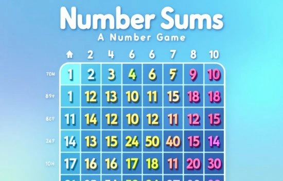Модифицированная Number Sums - Увлекательная игра с числами
