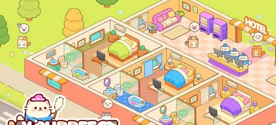 My Purrfect Cat Hotel - взломанная версия с бесконечными кристаллами