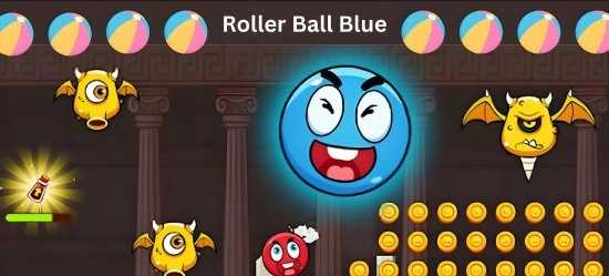 Roller Ball Blue взлом – аркадная головоломка с двумя шарами