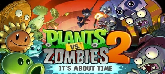 Взломанная Plants vs Zombies 2: путешествие во времени