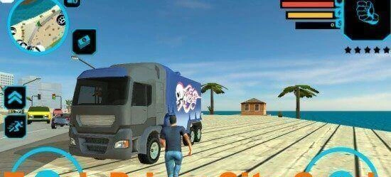 Взломанный экшен Rio crime city: mafia gangster - стань королём преступного мира