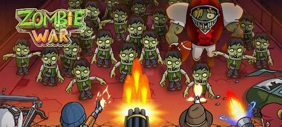 Zombie War - Idle TD game с модом на ресурсы: выживание в мире зомби
