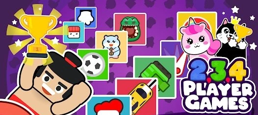 2-3-4 Player Mini Games мод с неограниченными ресурсами