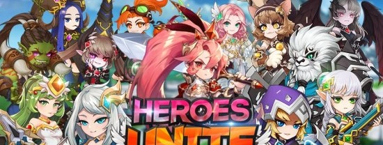 HEROES UNITE: IDLE & MERGE - взломанная версия для Android