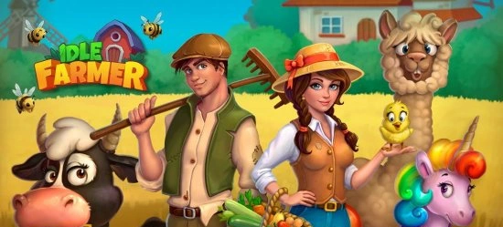 Мод Idle Farmer: Mine game с бесконечными деньгами