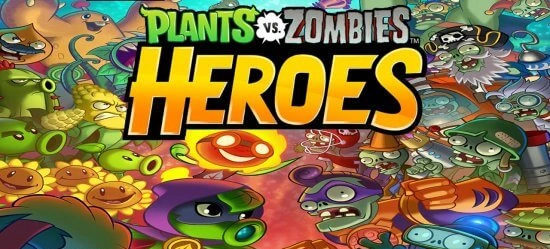 Plants vs. Zombies Heroes мод со взломом - растения против нежити