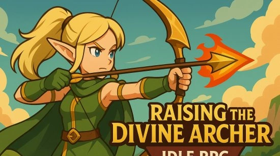 Raising the Divine Archer: Idle RPG - взломанная версия с бессмертием