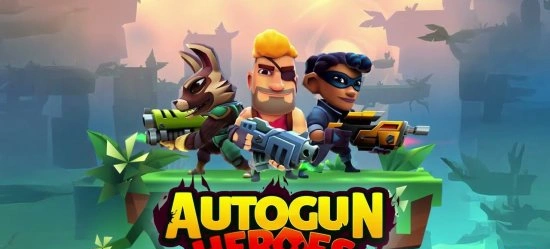 Взломанная Autogun Heroes: Run and Gun - командный боевой экшен