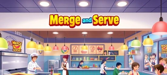 Взломанная версия Merge And Serve: открой свой ресторан мечты