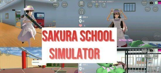 Взломанная версия SAKURA School Simulator - симулятор японской школьной жизни
