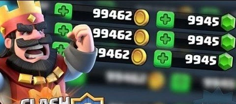 Взломанный приватный сервер Clash Royale с миллионом золота