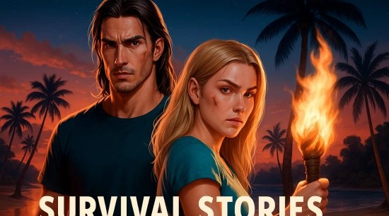 Взломанный Survival Stories: Novel Games с неограниченными кристаллами