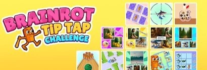 Загрузить Brainrot Tip Tap Challenge мод с бесконечными деньгами