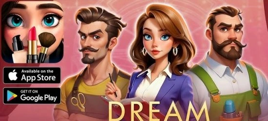 Загрузить Dream Makeover - Match 3 Games мод с неограниченными деньгами