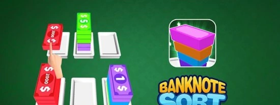 Banknote Sort взломанная версия - сортировка банкнот