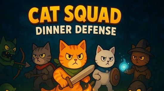 Cat Squad: Dinner Defense - мод версия для Android