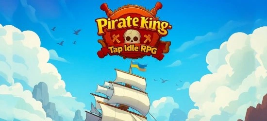Pirate King: Tap Idle RPG MOD - морские приключения с безлимитными ресурсами