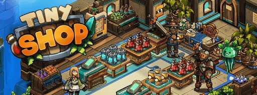 Tiny Shop Mod APK - симулятор фэнтези магазина с бесконечными ресурсами