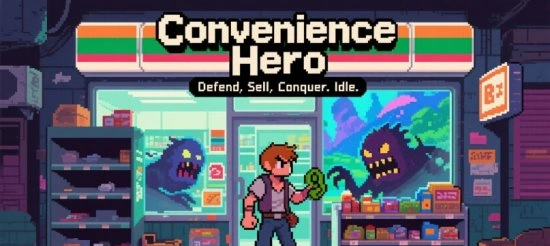Взломанная версия Convenience Hero с бессмертием