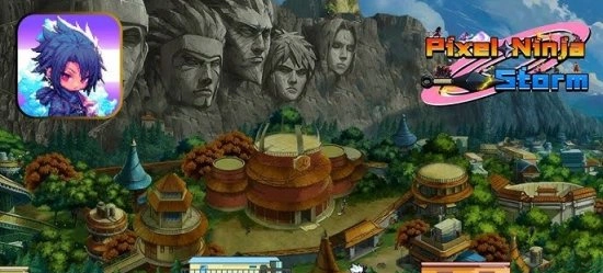 Взломанная версия Pixel Ninja: Storm с усиленным боевым потенциалом