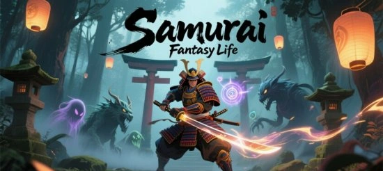 Взломанная версия Samurai Fantasy Life с бессмертием на Андроид