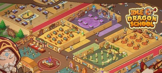 Idle Dragon School MOD - магическая школа с безлимитными возможностями