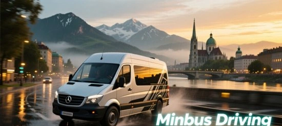 Minibus Driving Simulator City - симулятор водителя маршрутки с модом