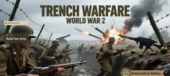 Trench Warfare World War 2 - взломанная версия с безграничными ресурсами